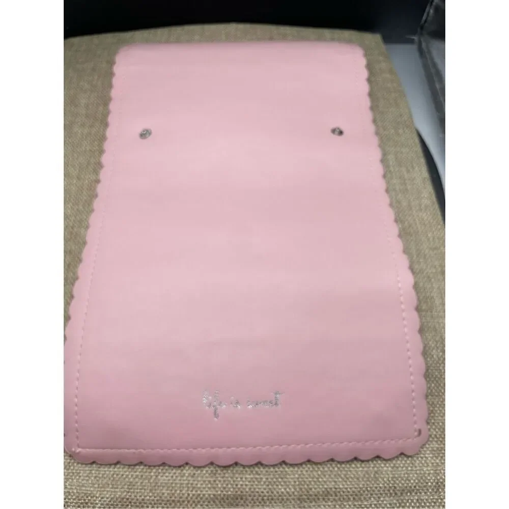 Lauren Conrad Life is Sweet Jewelry or Cosmetic Travel Case Case Pink